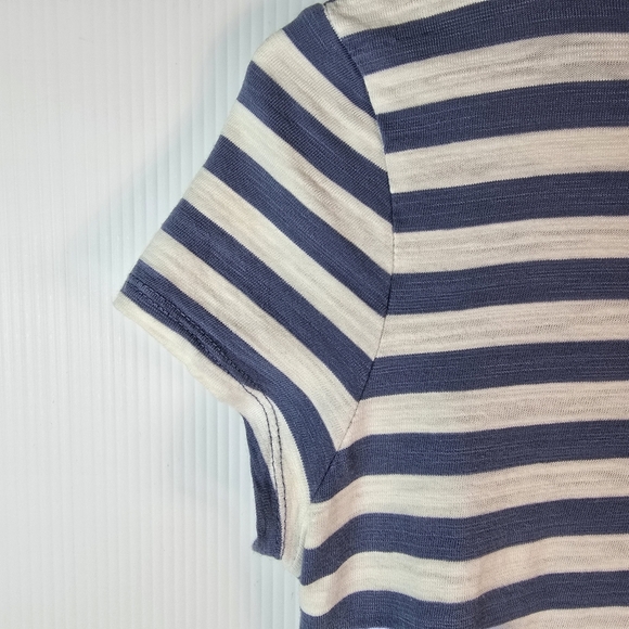 Polo Ralph Lauren Girls Striped Navy & White Short/Sleeve CottonDress SizeXL/16 - Picture 12 of 13